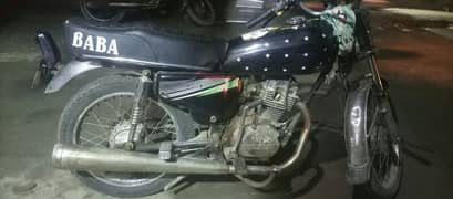 Honda 125 black colour Urgent sell