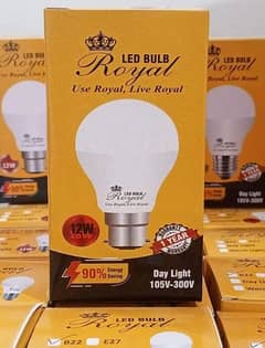 12&18 W LED Bulbs available 1 year warranty wholesale rates