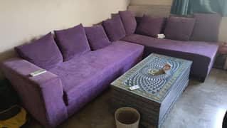 7 seater sofa L shape 0