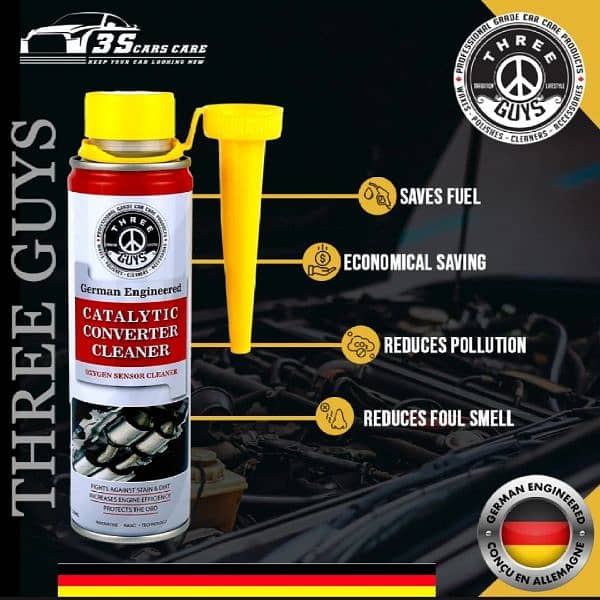 Catalytic Car Converter Cleaner 320ML THREE GUYS  (German Engine 4