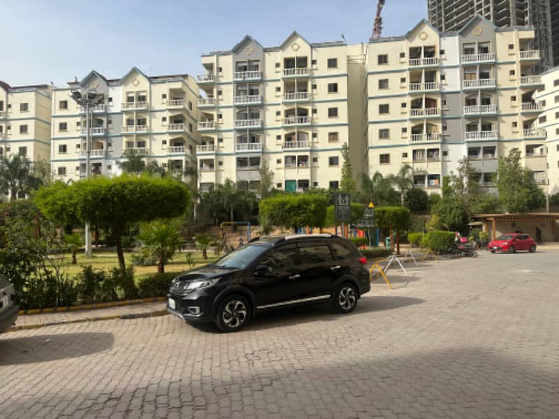 804 sq ft 2 bed ground floor apartment Defence Residency DHA 2 Islamabad for rent 0