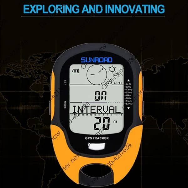 FR510 GPS sports Altimeter Altitude Compass Fishing Barometer Temper 1