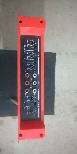 amplifier and bass boosted speaker for sale 3