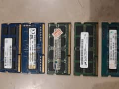 DDR3 and DDR2 Laptop and Desktop Rams