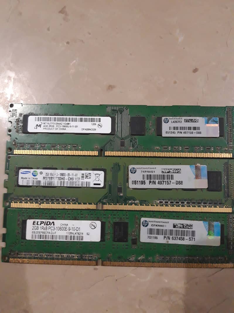 DDR3 and DDR2 Laptop and Desktop Rams 2