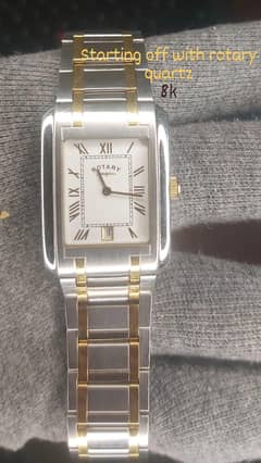 Rotary quartz watch original