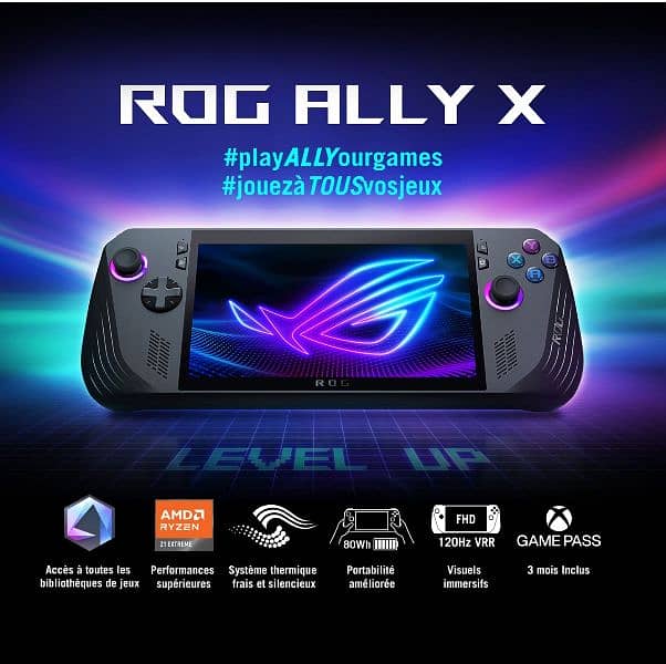 ASUS ROG Ally X 7" 1080p AMD Ryzen Z1 Extreme/24GB/1TB/Win 11 0