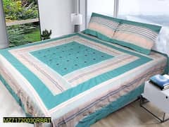 Brand New king Size bed sheet with PatchWork