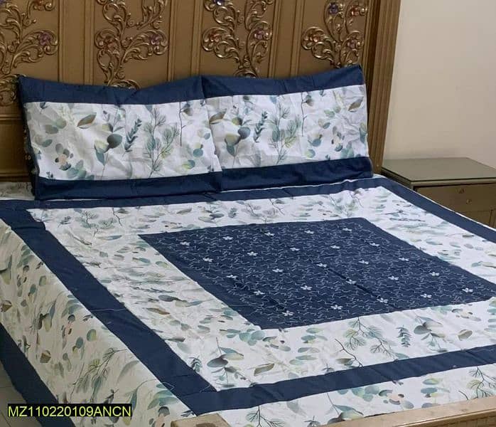 Free home Delivery,Brand New king Size bed sheet with PatchWork 2