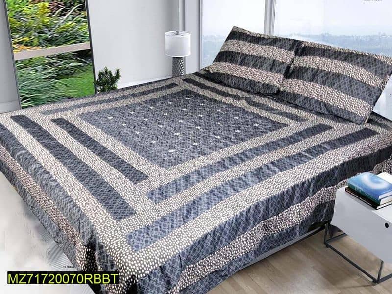 Free home Delivery,Brand New king Size bed sheet with PatchWork 7