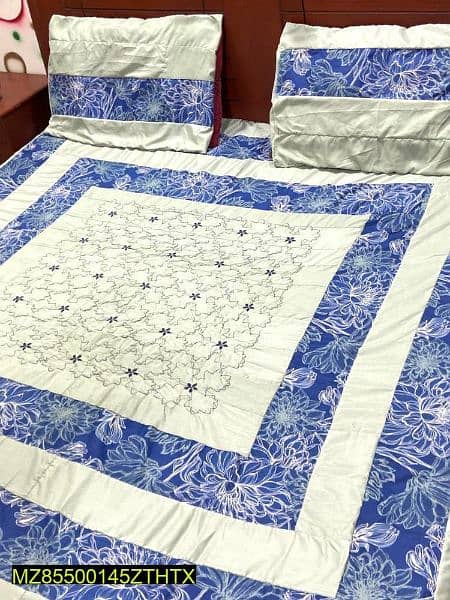 Free home Delivery,Brand New king Size bed sheet with PatchWork 10