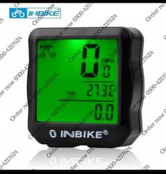 INBIKE Wired Bike Computer Waterproof Backlight Bicycle Compute 0