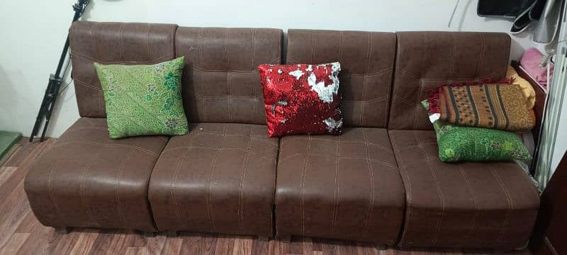 Leather Sofa set 0