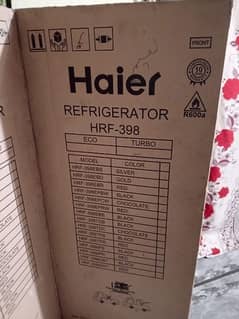 Haier Refrigerator Hrf 398 Large DC inverter