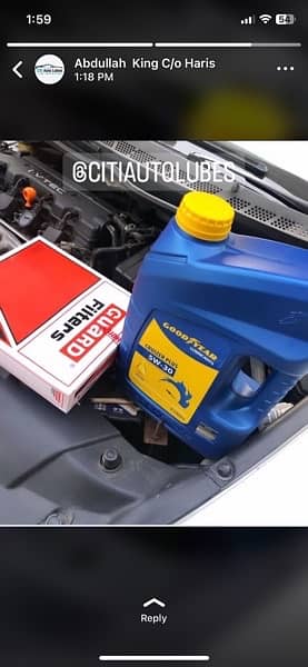 All cars Engine oil , oil , Air & cabin filter 6