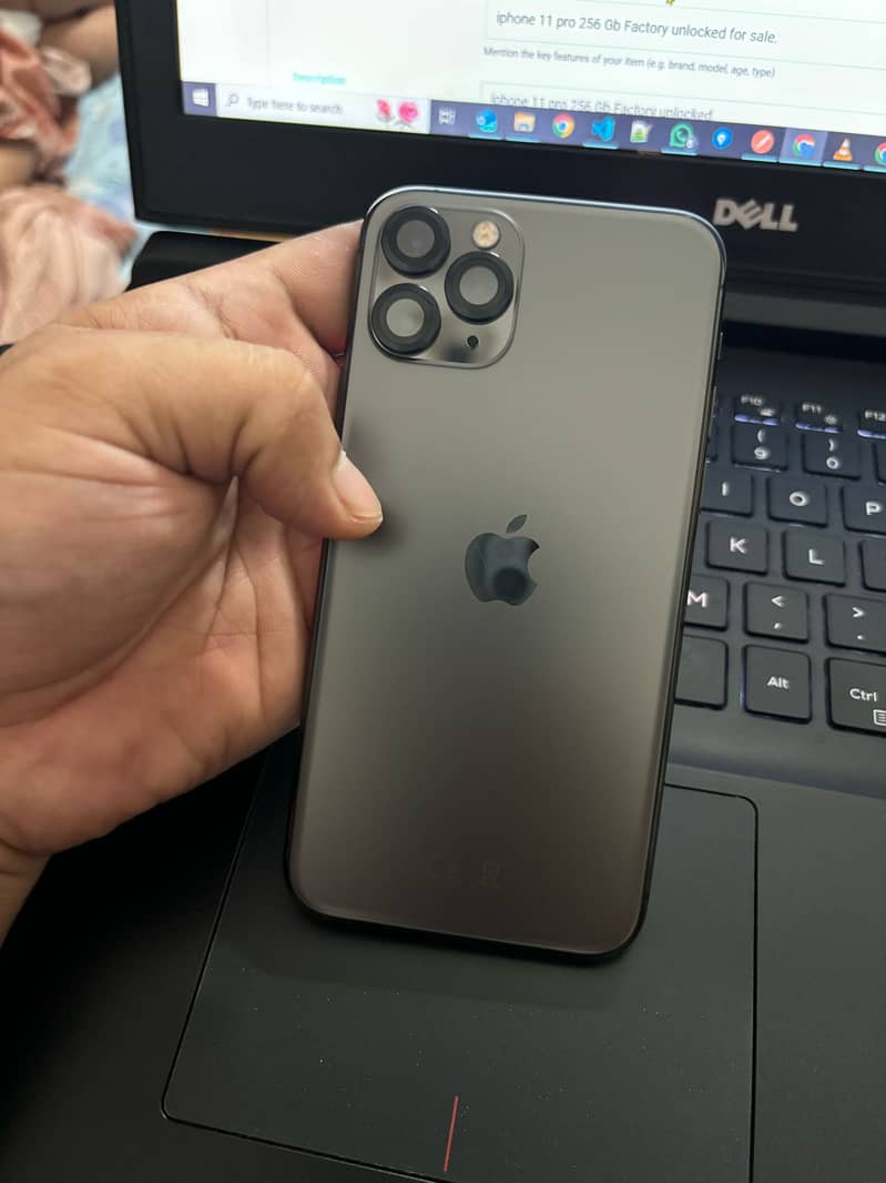 iphone 11 pro 256 Gb Factory unlocked for sale. 1