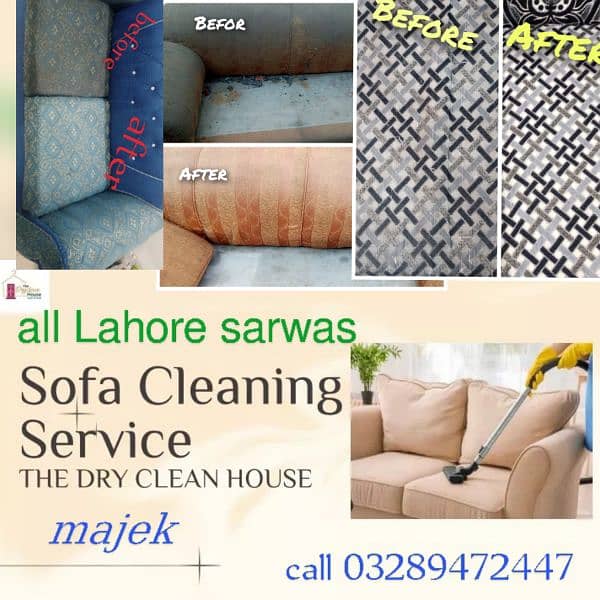 Sofa Cleaning Services/House Cleaning/Carpets/Rugs/Curtains/Mattress 1