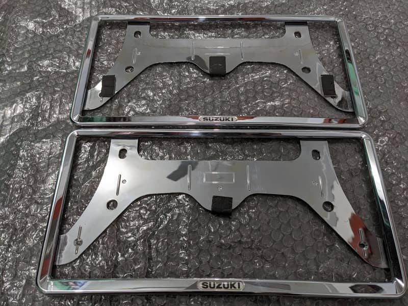 JDM Suzuki genuine license plate frames for sale 2