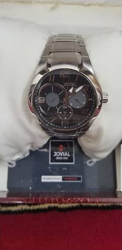 Original branded watch by Jovial swiss brand