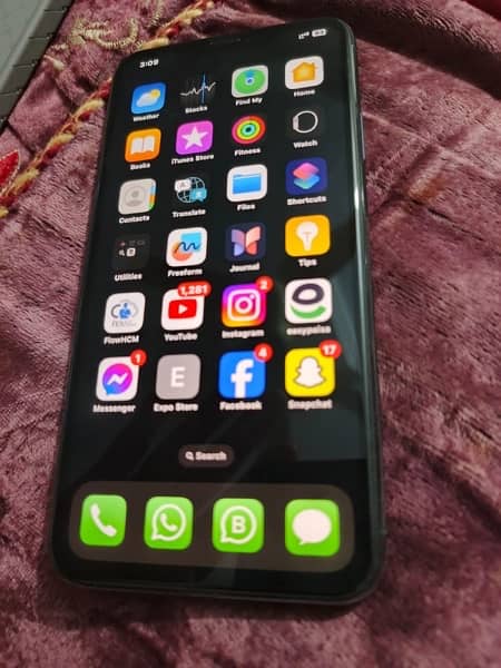 Iphone 11 pro max 256 gb pta approved dual sim BH89 1