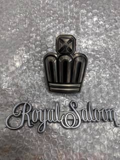 JDM Toyota crown 1990-2000 OEM royal saloon emblem front grille badge