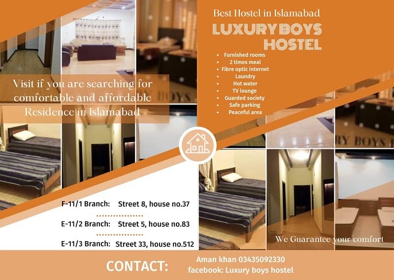 luxury boys hostel E11 (job holders/students/CSS) 0