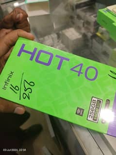 INFINIX HOT 40 16/256 all. colors available