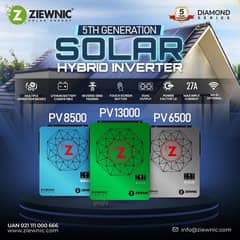 ziewnic all inveter available 1.5kva to 25kw