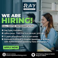 Need Call Center Experience Agent Required