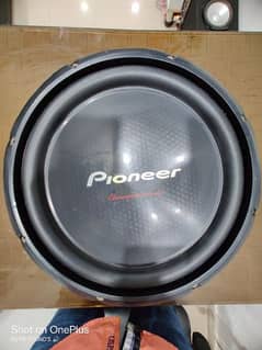 Original Pioneer 310 D4 12" Woofer Woth Box Heavy Bass Tight Punch