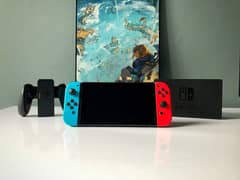 Nintendo switch Jailbreaked 128gb with accessories
