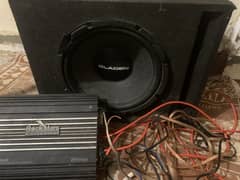 Woofer 2 Channel With Complete Wring 9/10