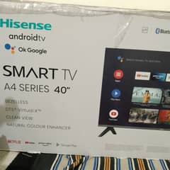 Android 40" A4G  series smart TV RS 78000