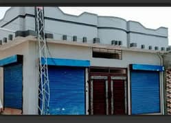 Mini commercial house for sale with 2 shops rental value 22 to 25 thousand