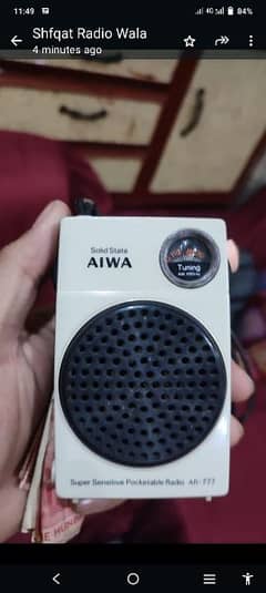 AIWA TRANSISTOR JAPANI RADIO