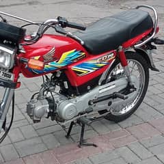 Honda CD 70 2021 model totally ok