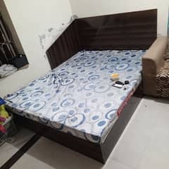double bed chip board