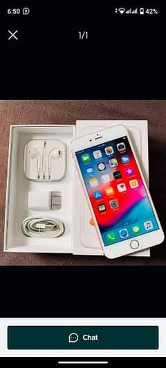 I phone 6s plus 128 GB my wahtsap number 0334*42*78*291