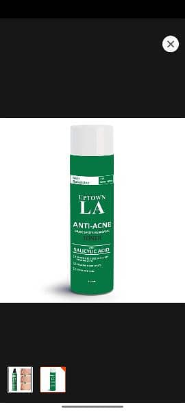 Anti Acne toner 100% result 1