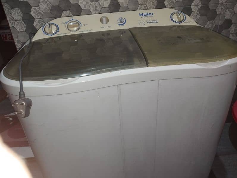 Haier washing machine with Dryer 1