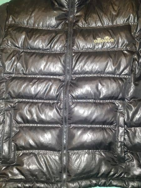 Ellesee Jacket Black feather filled down 1