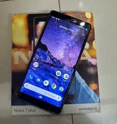 Nokia 7 Plus Dual Sim Official Pta Official Approved 4/64 With Box