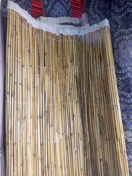 Bamboo chicks, blinds, Tarpal, Green kapra 0