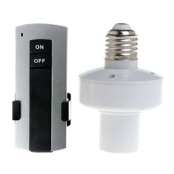 10M Wireless Remote Control Switch ON OFF E27 Screw LED lamp B 11