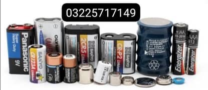 1.2v Battery 3.7v Battery 4v Battery 6v Battery 9v Battery 12v Battery