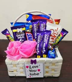 Customized Gift Baskets For Birthdays, Chocolate Box, Bouquet, Cakes