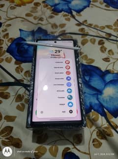 Samsung note10+ full box 12gb 256gb dual sim