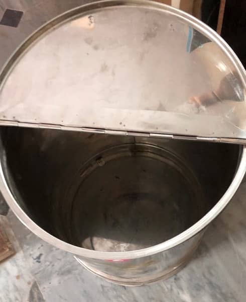 New Steel Flour Tank 1