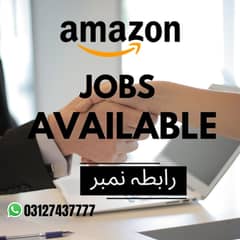 experienced person ka lia Amazon ki jobs Available ha