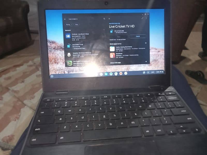 Lenovo Chromebook 3 32 Play store sporrted and free fire Android apps 0